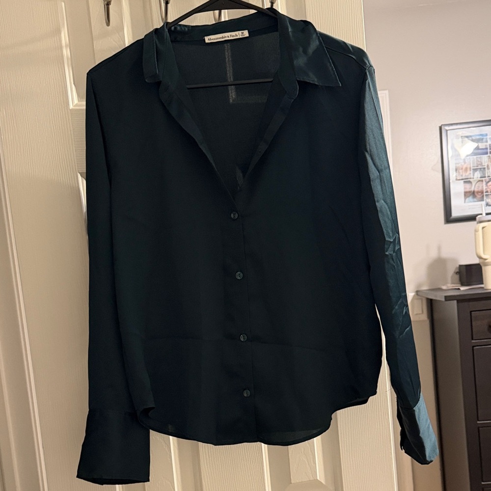 Abercrombie Dark Green Shirt